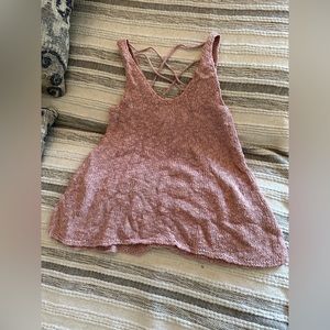 Knit crop top size m
